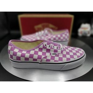 Vans Authentic Checkerboard "Orchid" Women's 8.0